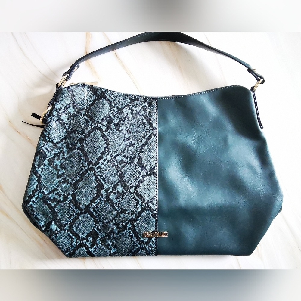 Roberto Cavalli Purse, green, like new